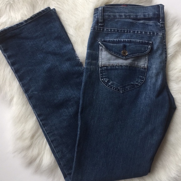 7 For All Mankind Straight Leg Jeans Size 28 - Picture 1 of 8